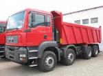 Самосвал MAN TGA 41.480 8x4 BВ-WW HYVA