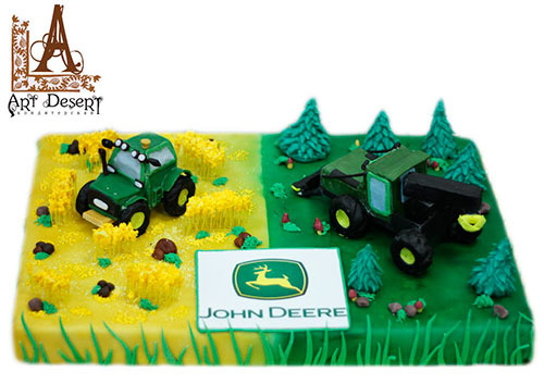 Корпоративный торт JOHN DEERE