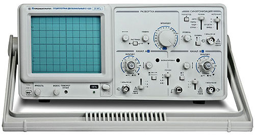 Осциллограф двухканальный С1-220