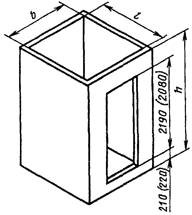 Стенки шахт лифта серия 1.439 А-Р