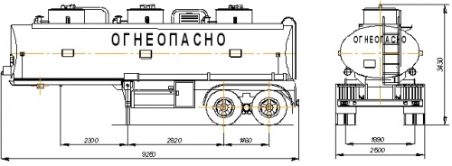 Полуприцеп-цистерна НЕФАЗ-96742-0000010-06