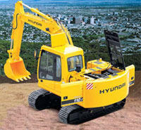 Экскаватор гусеничный Hyundai R110-7