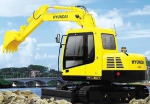 Мини-экскаватор Hyundai R80-7