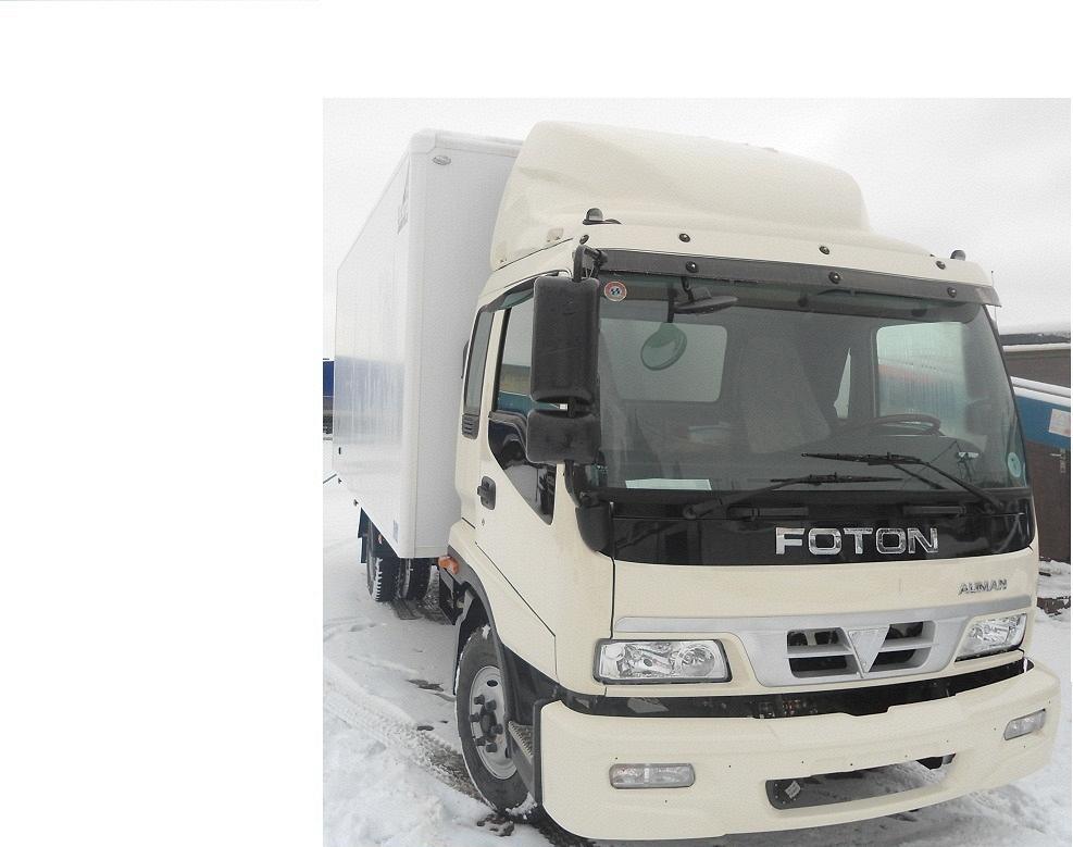 Изотермический фургон Foton BJ 1093