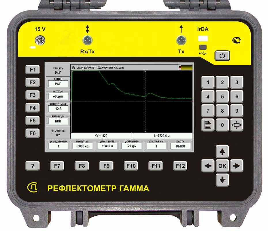 Рефлектометр Гамма для силовых кабелей