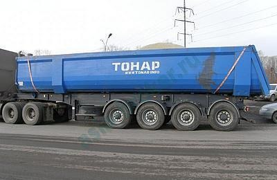 Полуприцеп самосвальный полукруглый Тонар-95234