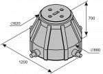 Колодец пластиковый ККТ-1