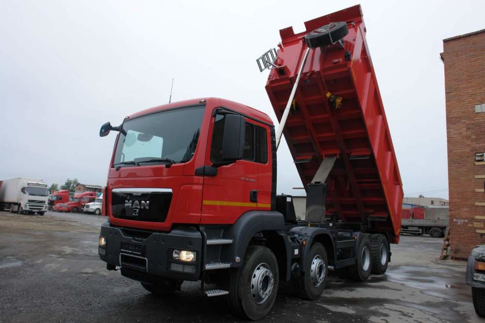 Самосвал MAN TGS 41.400 8x4 BB-WW Meiller 20 м3