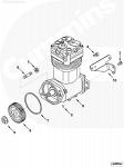 Компрессор воздушный Cummins ISBe250-30 3966520 3949098