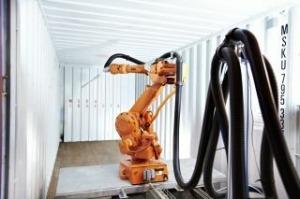 IBC Robotics - робот для чистки контейнеров