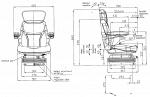 Тракторное сиденье SEAT ACTIVE PLUS Италия (МТЗ)