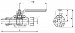 "Кран шаровой штуцерно-ниппельный (Ду 6-32; Ру 1,6-10,0 МПа)"