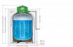 Подземный газгольдер Антонио Мерлони Antonio Merloni C&T для автономной газификации дома. Емкость для СУГ объемом 1000л