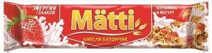 Matti - клубника и йогурт