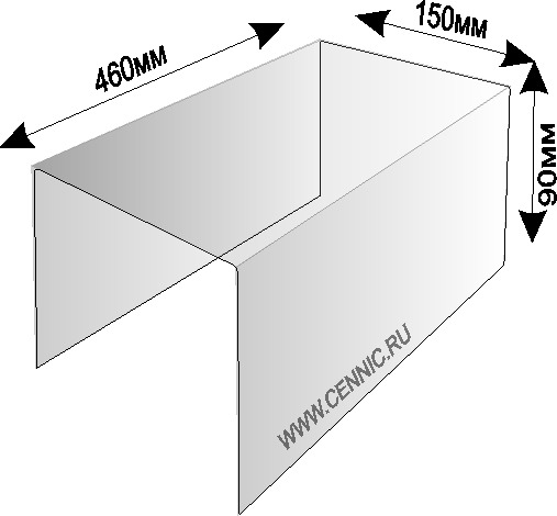 Подставка горка П-образная