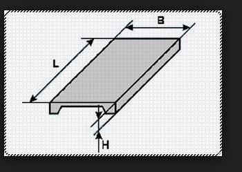 Плиты перекрытий ребристые