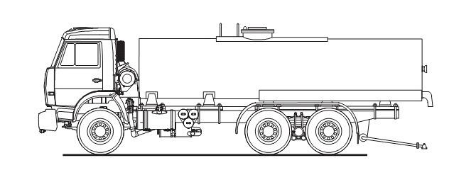 Автобитумовоз ДС-138Б