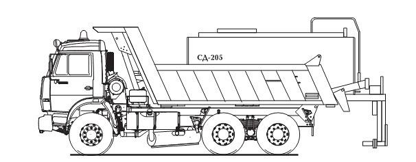 Автогудронатор СД-205