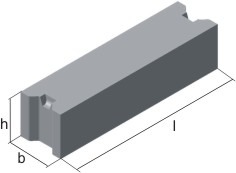 Блоки фундаментные