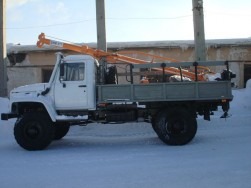 Машина бурильно-крановая БКМ-317