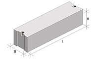 Фундаментный блок ФБС 12.3-6Т