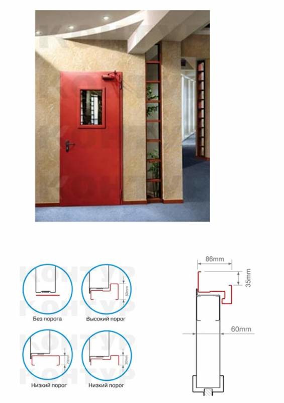 Противопожарные двери