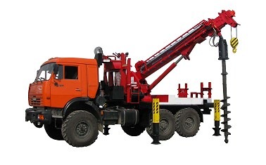 Бурильно-крановая машина KDC 5600 (6х6)