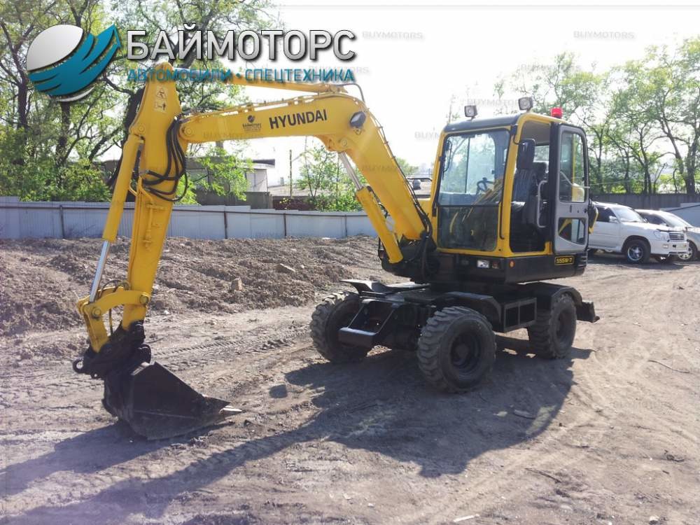 Экскаватор Hyundai r555w 2008г