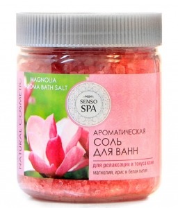 Magnolia aroma bath salt