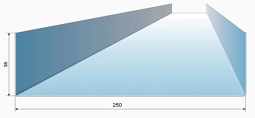 Металлопрофиль ПН 250