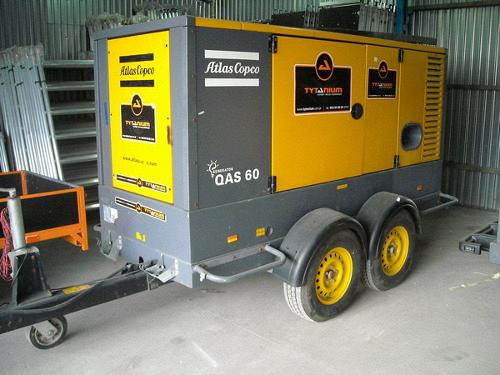 Atlas Copco QAS 60 Атлас Копко генератор