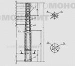 Стойки конические центрифугированные