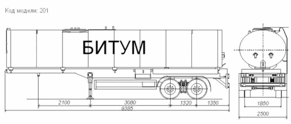 Полуприцеп цистерна - 24