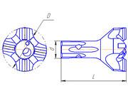 Коронки для бурения пневмоударником