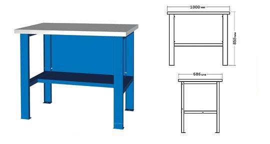 Верстаки слесарные