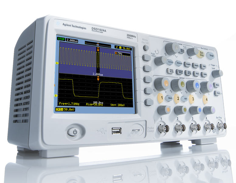 Осциллографы серии DSO1000A производства Agilent Technologies