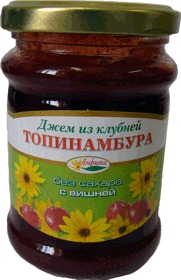 Джем с вишней из топинамбура