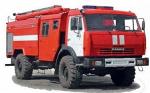 Автоцистерна пожарная АЦ-3-40 (шасси КАМАЗ-4326 4х4)