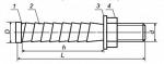 Болты самоанкерующиеся распорные (БСР) ГОСТ 28778-90