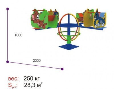 Карусели Том и Джерри ДИ-41