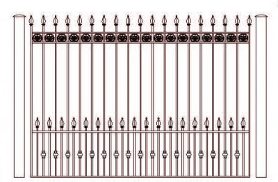 Ограждения кованые ОК-126