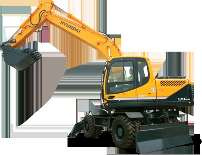 Колесный экскаватор Hyundai R170W-9S