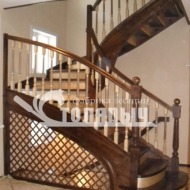 Лестницы деревянные по типовому проекту, по индивидуальному проекту