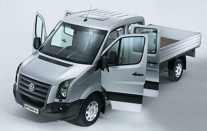 Автомобили грузовые  c бортовой платформой Volkswagen Crafter 35