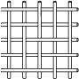 Сетки тканые саржевые с квадратными ячейками (ТУ 14-4-1561-89)