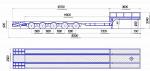 полуприцеп низкорамный трал 60 тонн КЗС 949735 (3010)