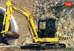 Экскаваторы-погрузчики. Экскаваторы гусеничные KOMATSU PC50MR-2