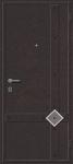 Двери на заказ с металлической обработкой (Модель №81)
