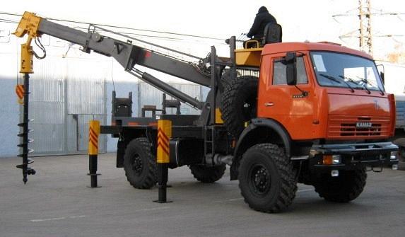 Буровая установка SA-040C на базе КАМАЗ шасси 43260001033-15