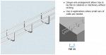 Лоток кабельный TXF 35 Telex Rail